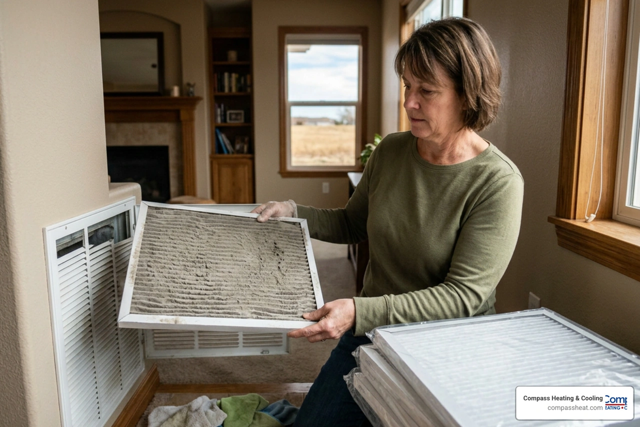 How Often to Change Air Filters in Dry, Dusty Northern Colorado