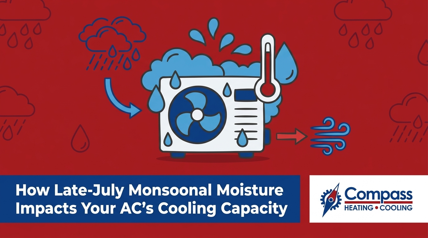 How Late-July Monsoonal Moisture Impacts Your AC's Cooling Capacity