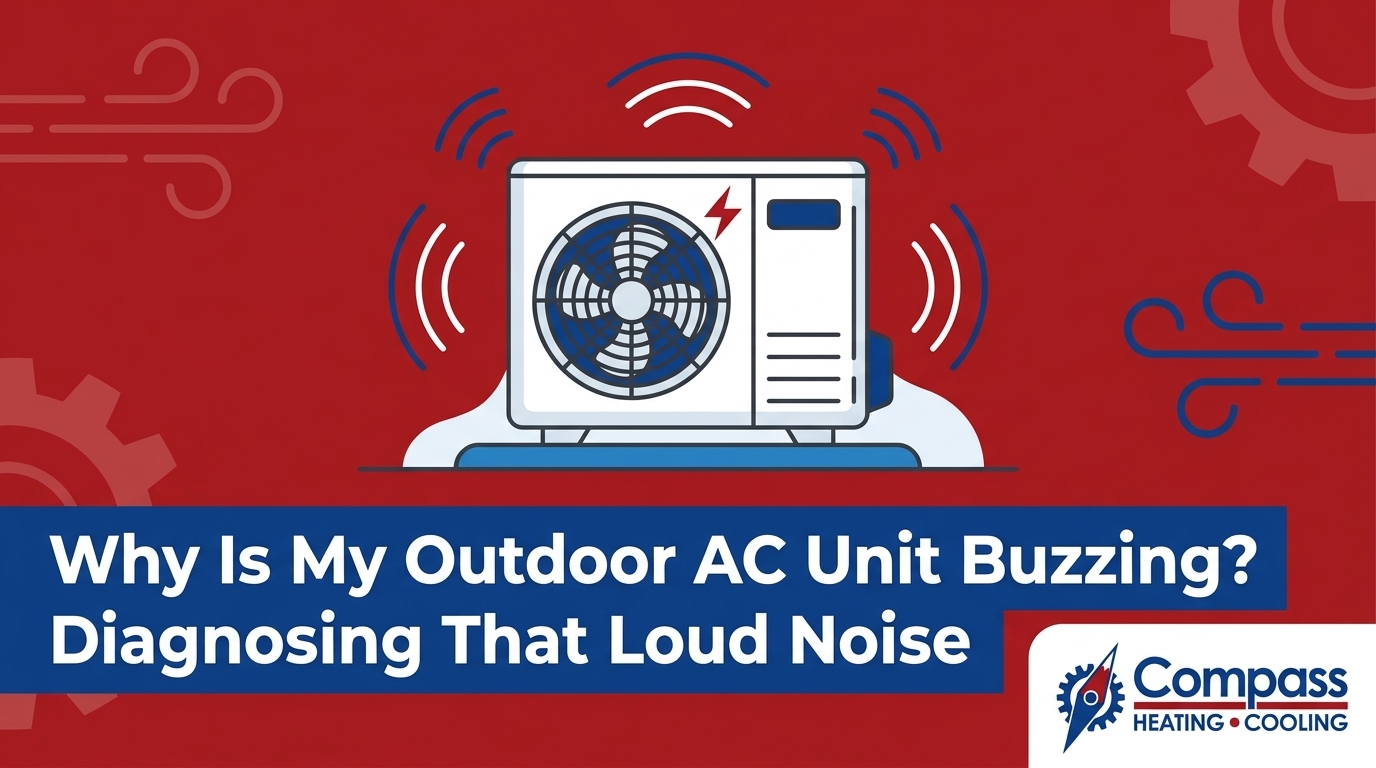 Diagnosing That Loud Buzzing Noise From Your Outdoor AC Unit
