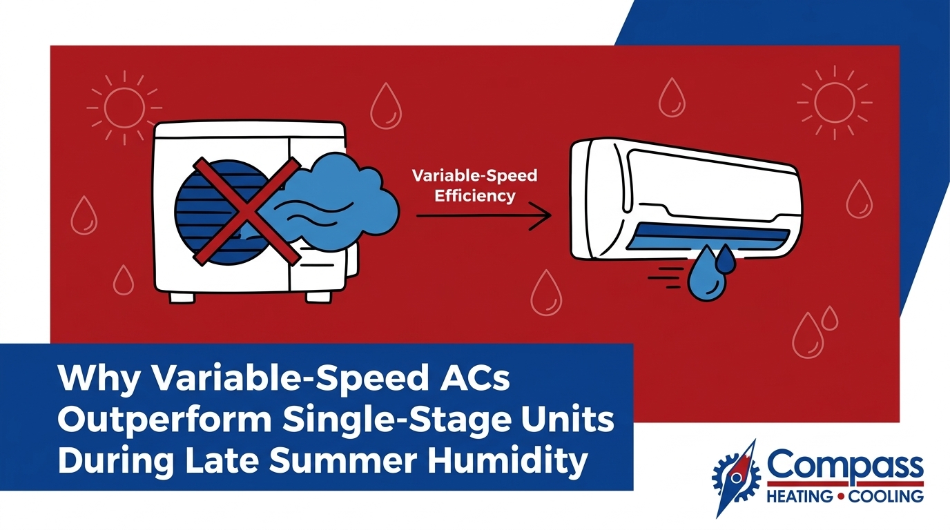 Why Variable-Speed ACs Outperform Single-Stage Units During Late Summer Humidity