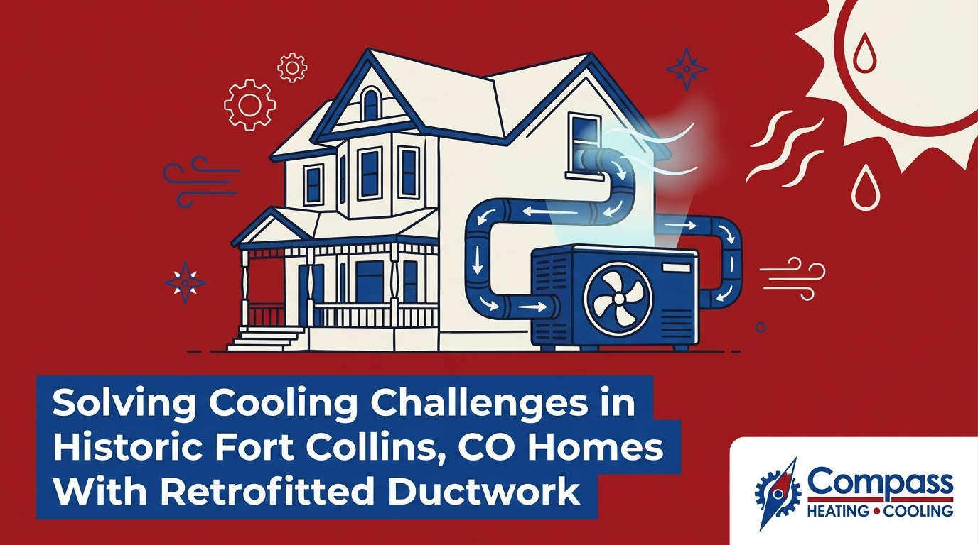 Cooling Challenges in Historic Fort Collins Homes With Retrofitted Ductwork