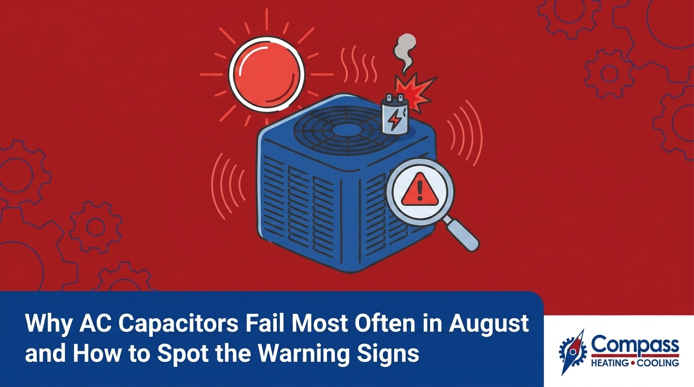 Why AC Capacitors Fail Most Often in August and How to Spot the Warning Signs