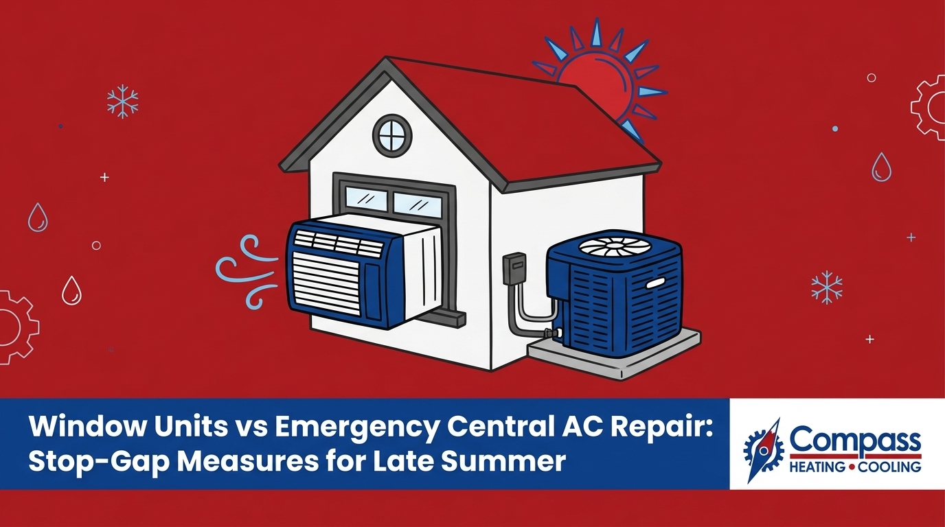 Window Units vs Emergency Central AC Repair: Stop-Gap Measures for Late Summer