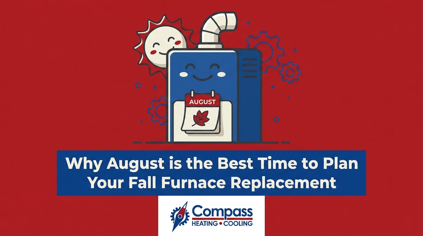 Why August is the Best Time to Plan Your Fall Furnace Replacement