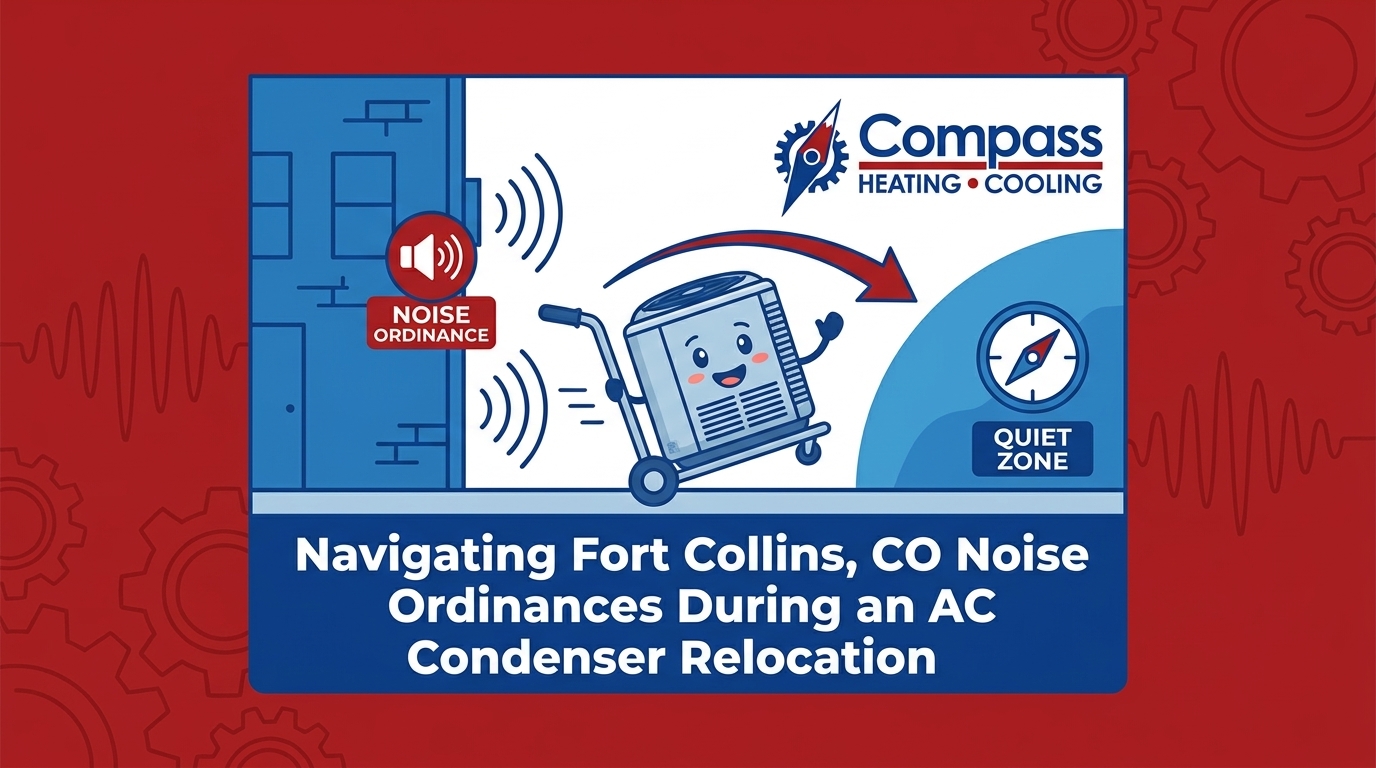 Navigating Fort Collins Noise Ordinances When Relocating Your AC Condenser