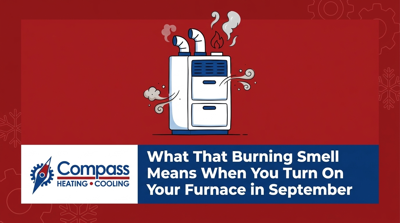 What That Burning Smell Means When You Turn On Your Furnace in September