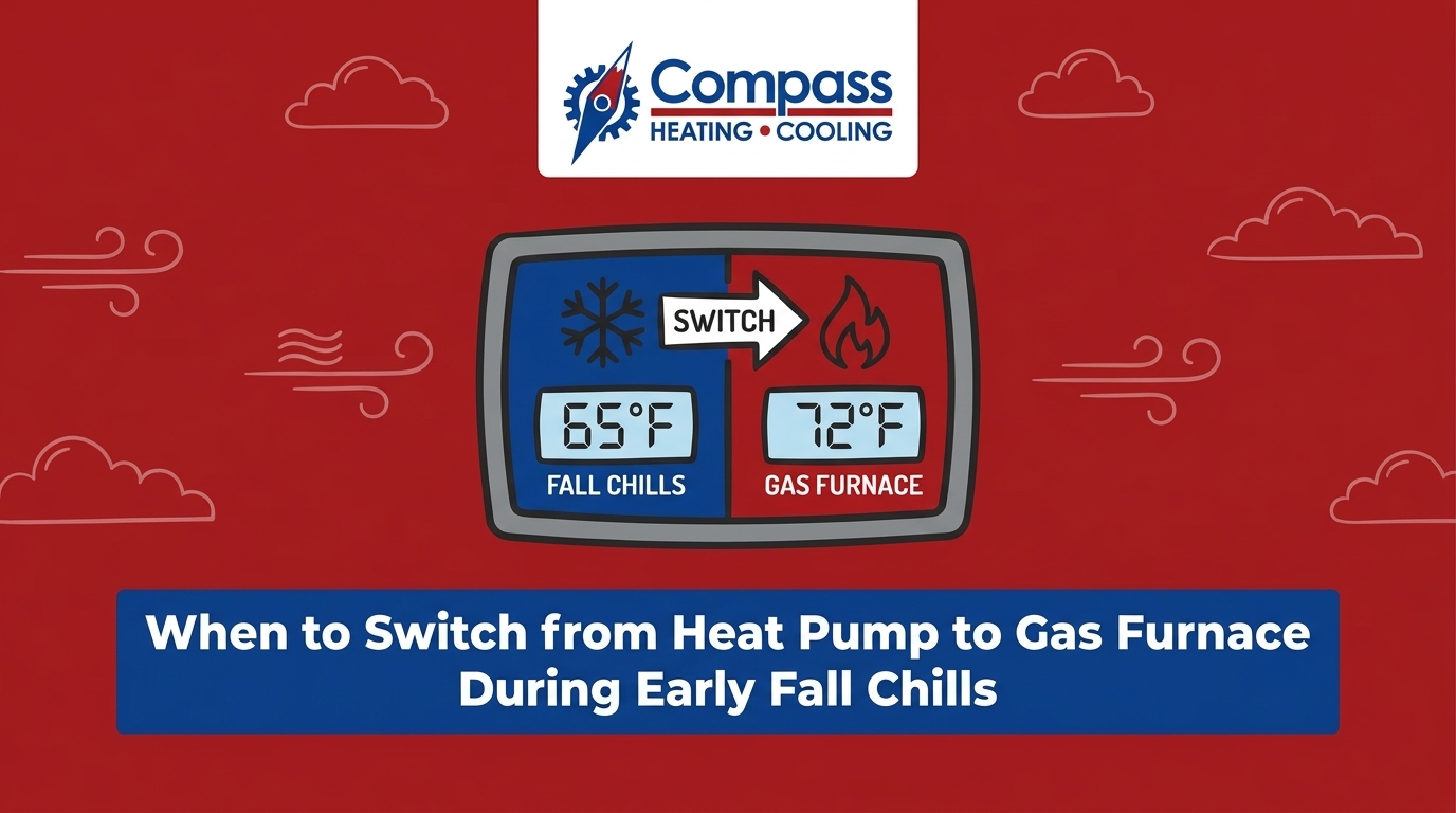 When to Switch from Heat Pump to Gas Furnace During Early Fall Chills