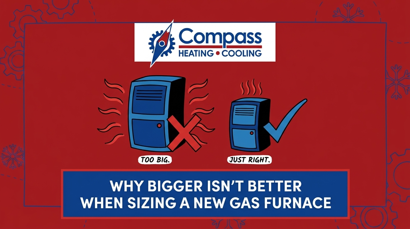Why Bigger Isn't Better When Sizing a New Gas Furnace