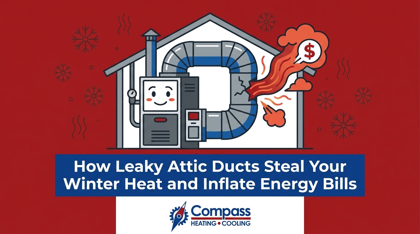 How Leaky Attic Ducts Steal Your Winter Heat and Inflate Energy Bills