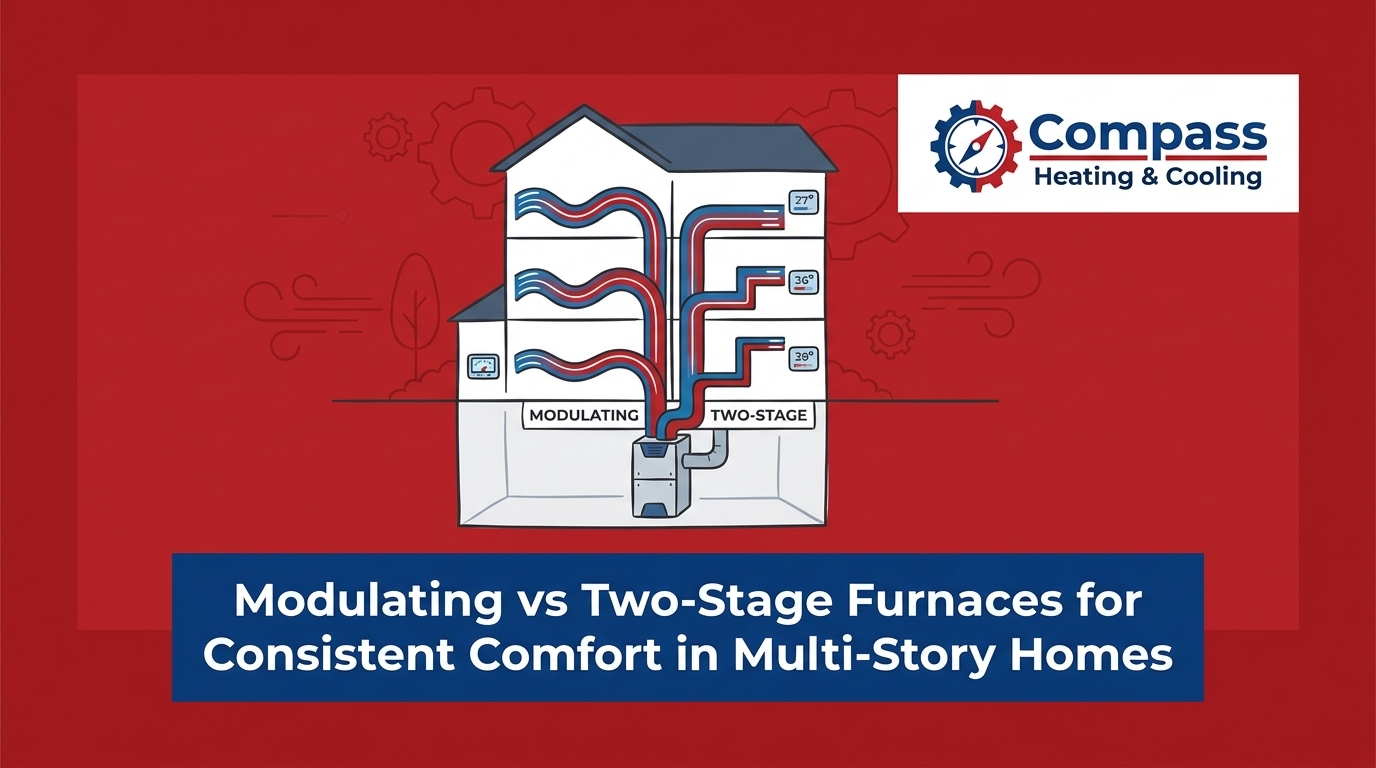 Modulating vs Two-Stage Furnaces for Consistent Comfort in Multi-Story Homes