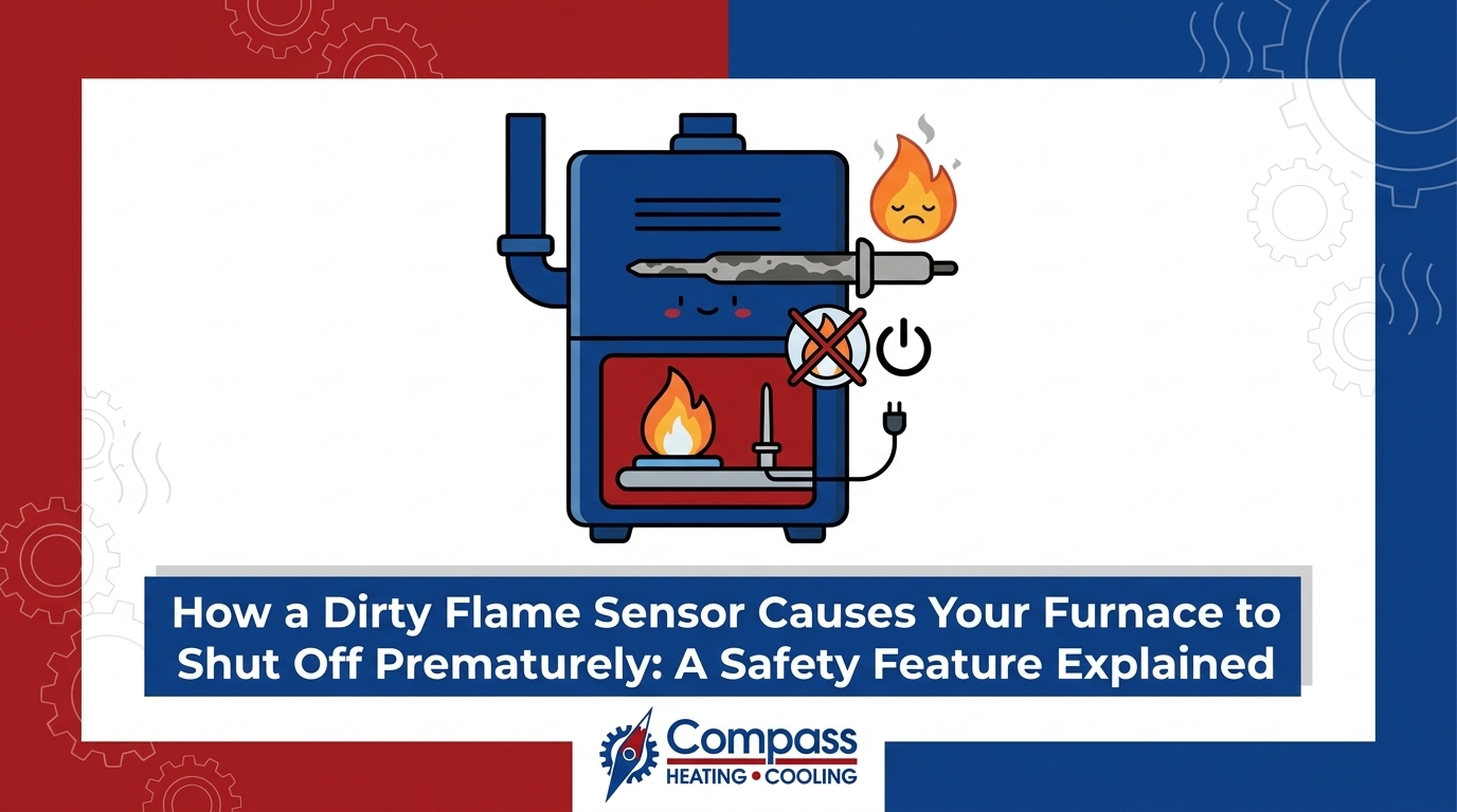 How a Dirty Flame Sensor Causes Your Furnace to Shut Off Prematurely