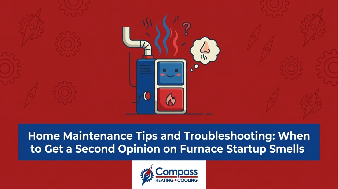 Home Maintenance Tips and Troubleshooting: When to Get a Second Opinion on Furnace Startup Smells