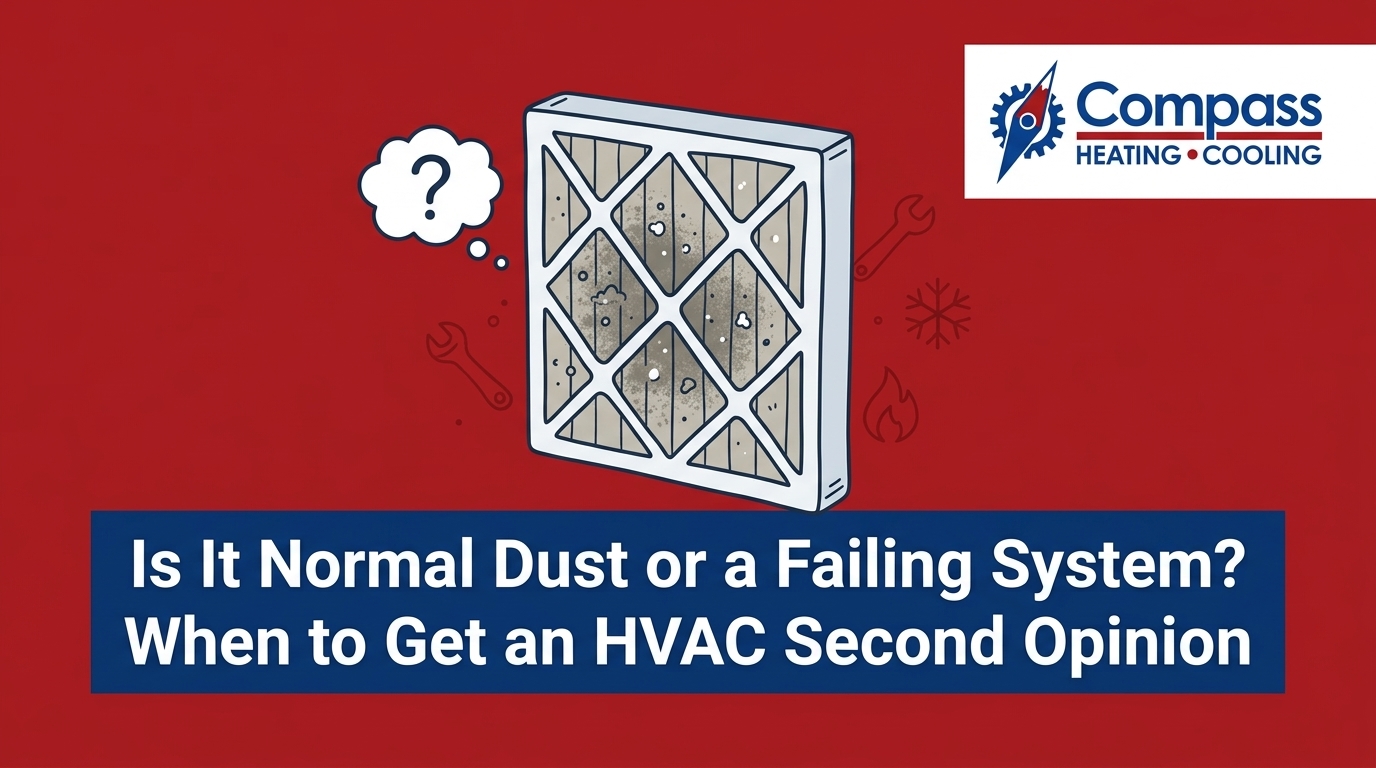 Is It Normal Dust or a Failing System? When to Get an HVAC Second Opinion