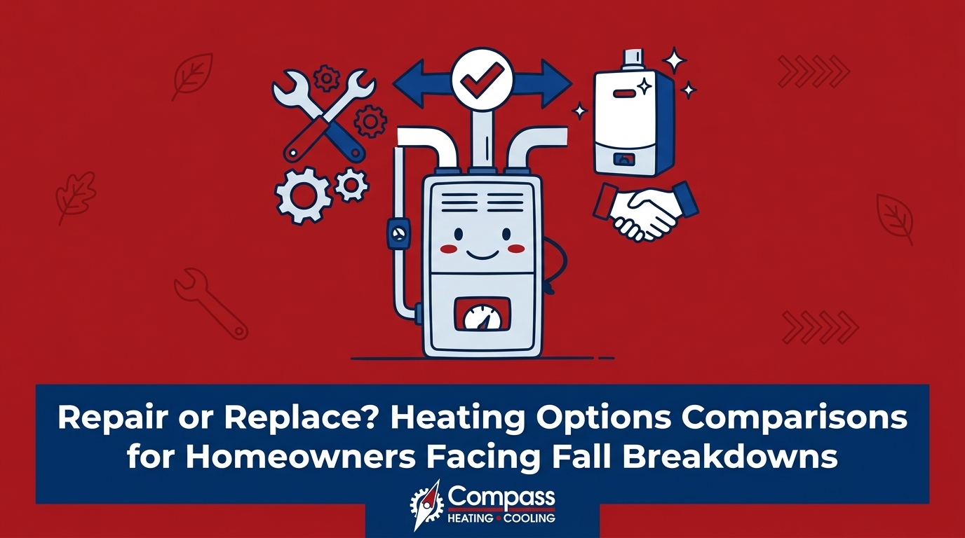 Repair or Replace? Heating Options Comparisons for Homeowners Facing Fall Breakdowns