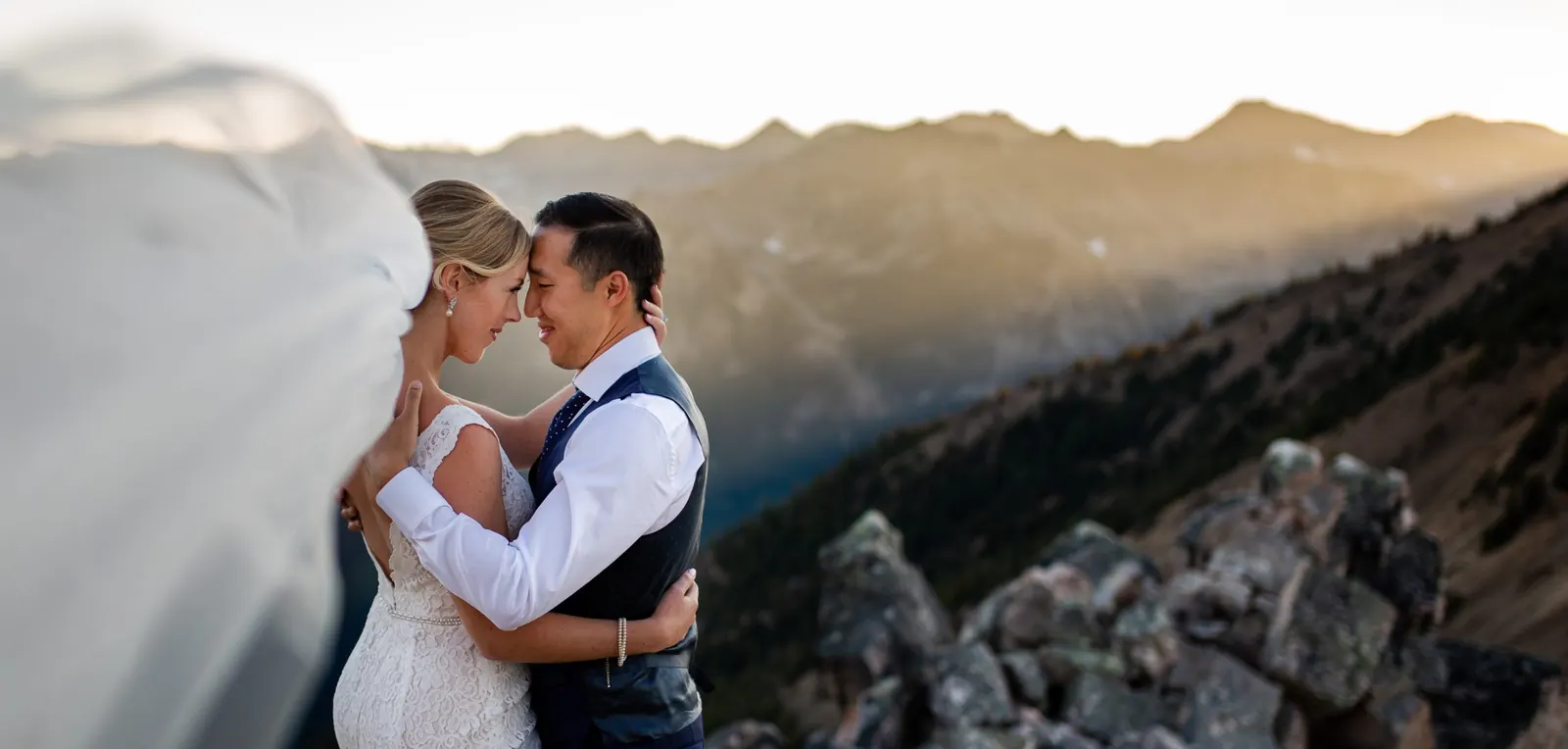 Wedding at Kicking Horse Mountain Resort