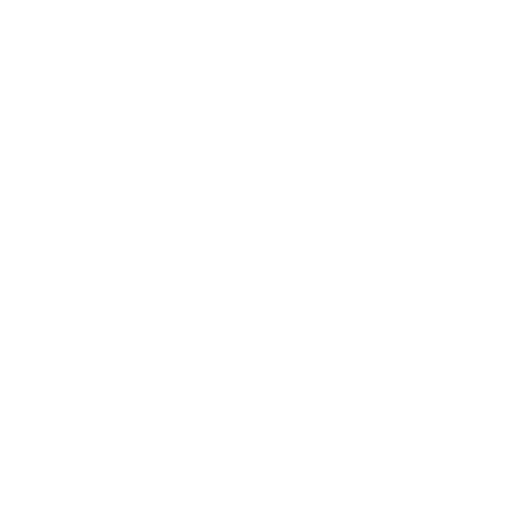 White outline of a satellite dish emitting signals on a black background.