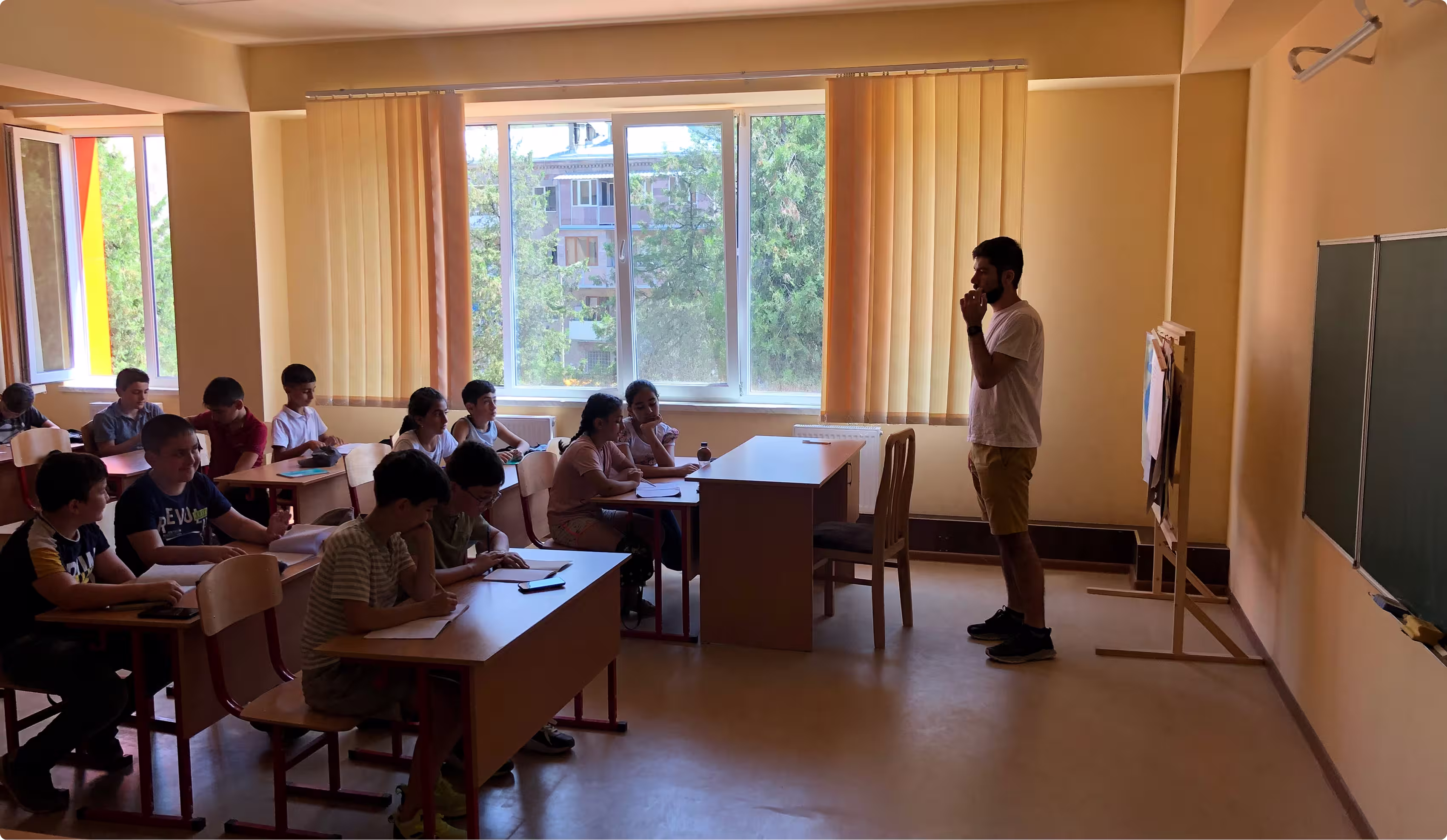 Math lesson in Kapan