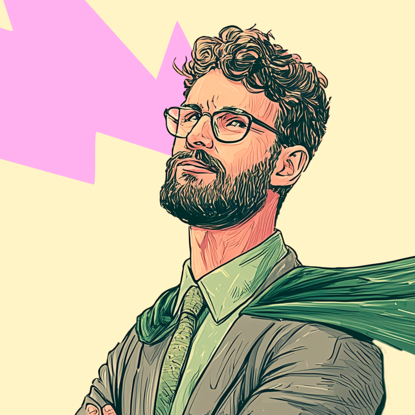 sustainable super hero recruited through House Of Impact