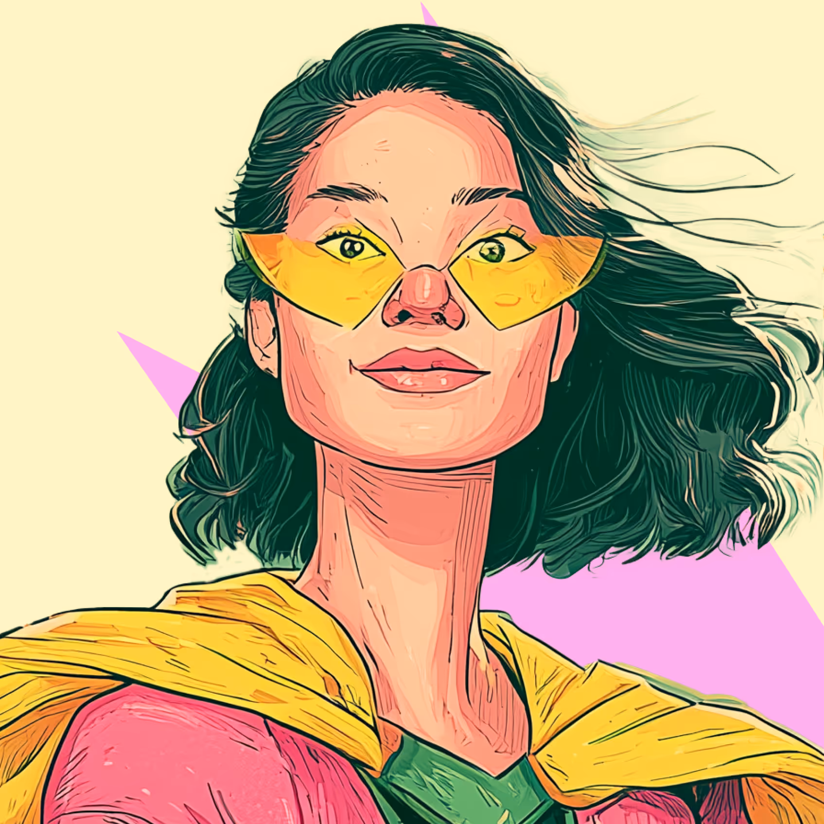 sustainable super hero recruited through House Of Impact