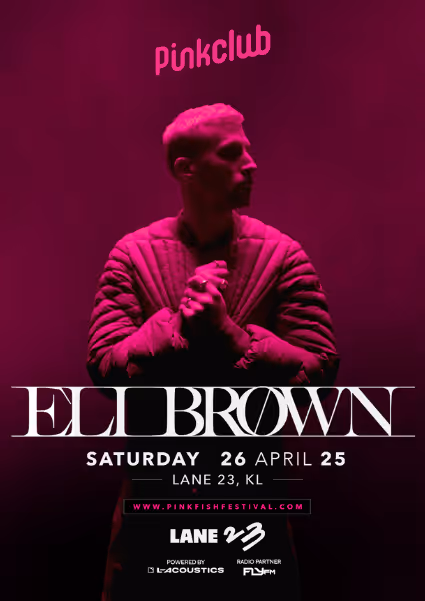 Eli Brown by Lane 23 x PinkClub