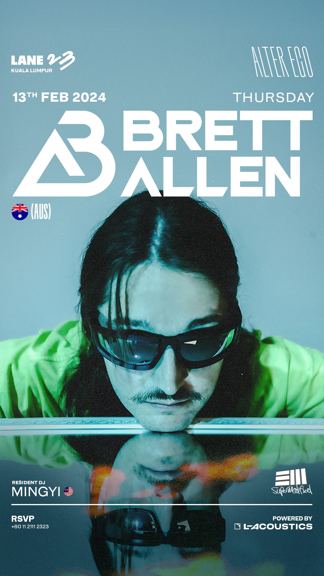 Brett Allen at Lane 23