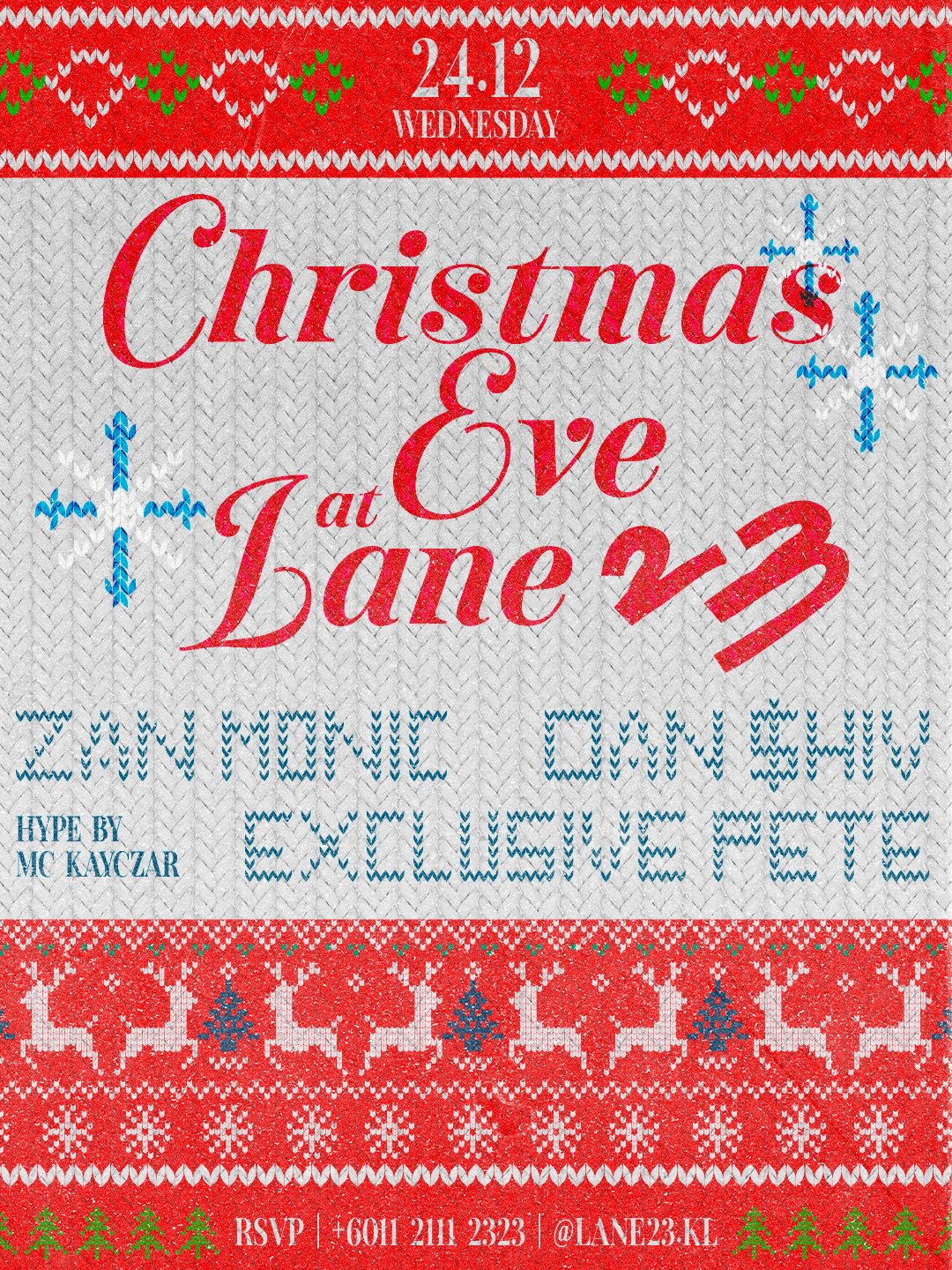 Christmas Eve at Lane 23