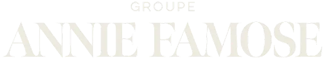 Annie Famose Group logo in elegant capital letters.