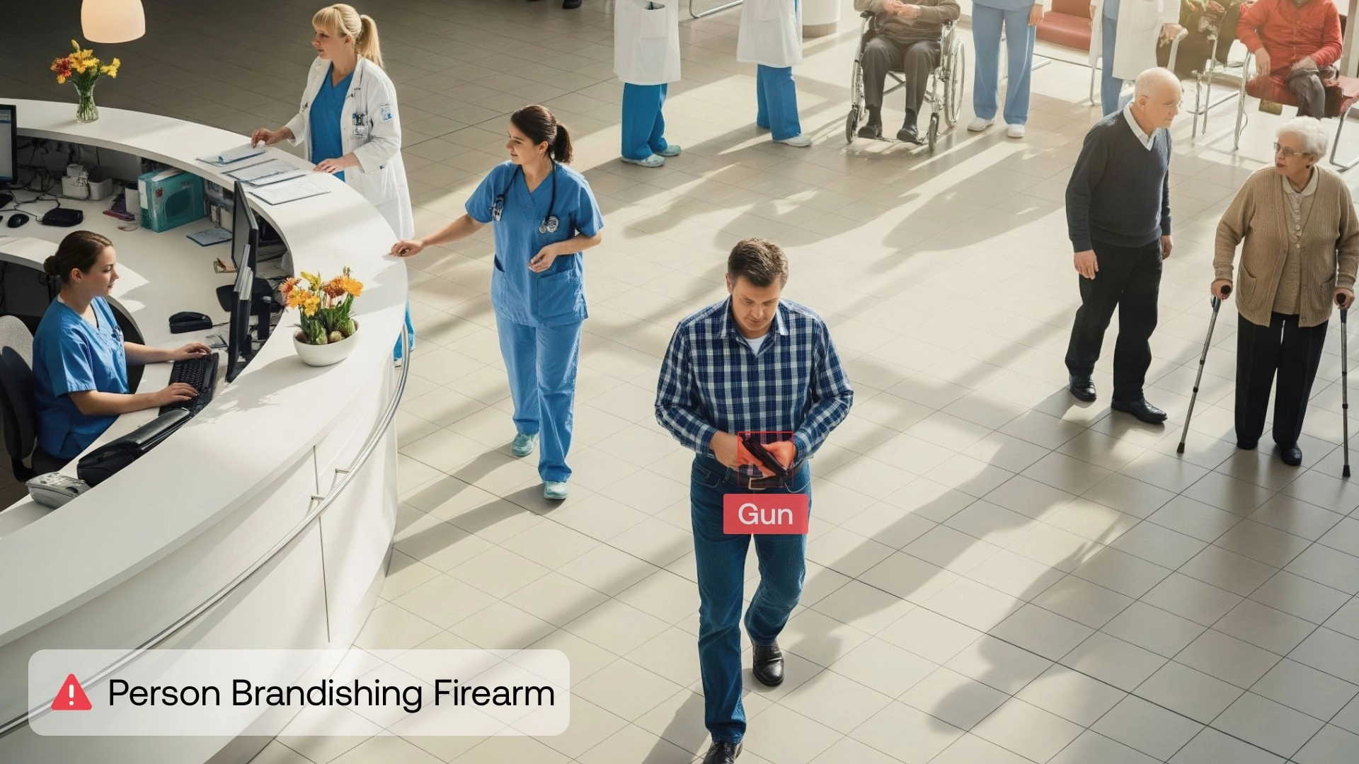 Firearm Detection in Hospitals