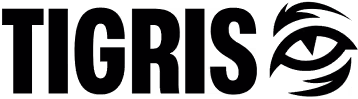 Black logo.