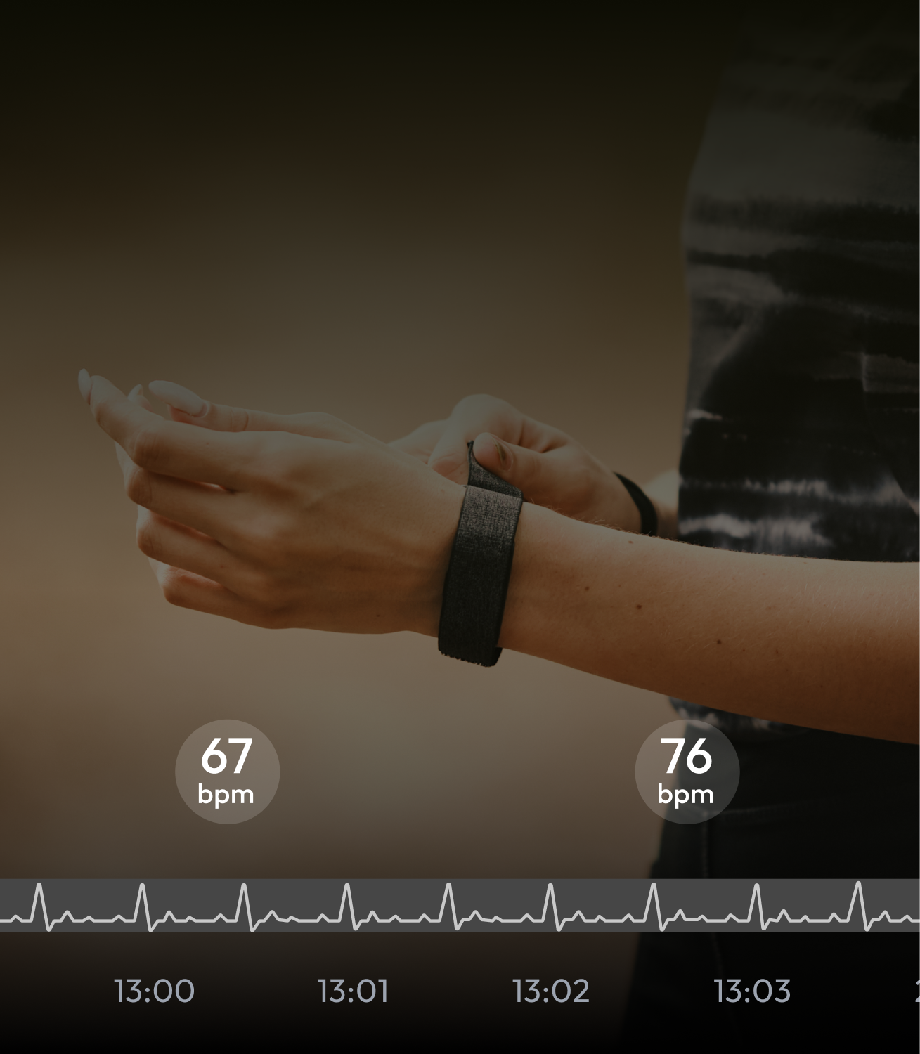 Health tracking wristband image