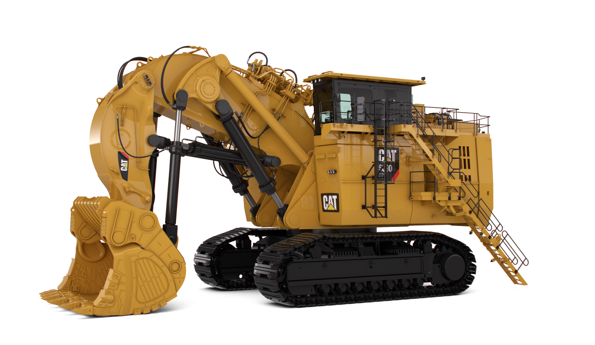 Rýpadlo Cat 6090 FS, největší hydraulické rýpadlo Cat