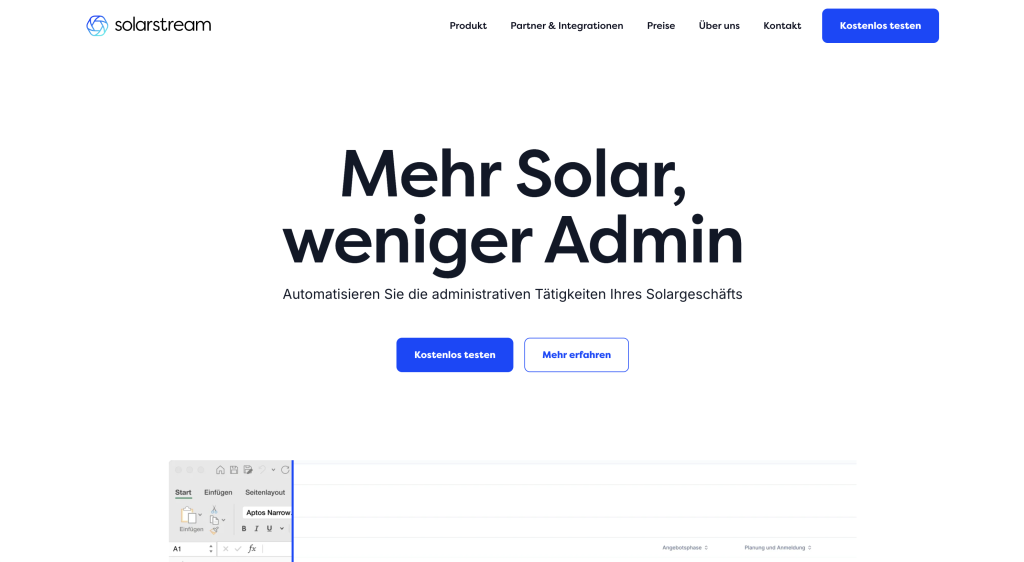 Solarstream Website Cover