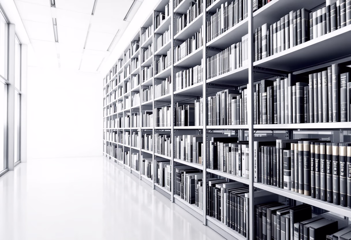 image of law library interior