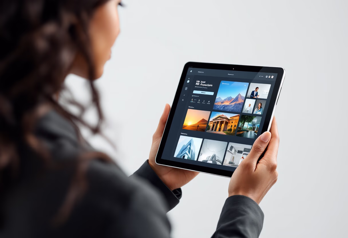 image of tech solutions demonstration (for a hr tech)