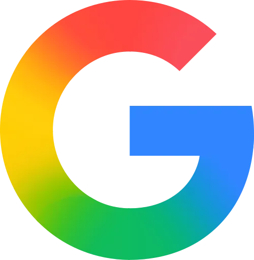 Multicolored capital letter G in Google's signature red, yellow, green, and blue colors.
