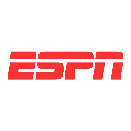 ESPN logo in red letters.