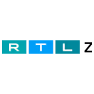 Three square tiles with letters R, T, and L in white on teal and blue backgrounds.