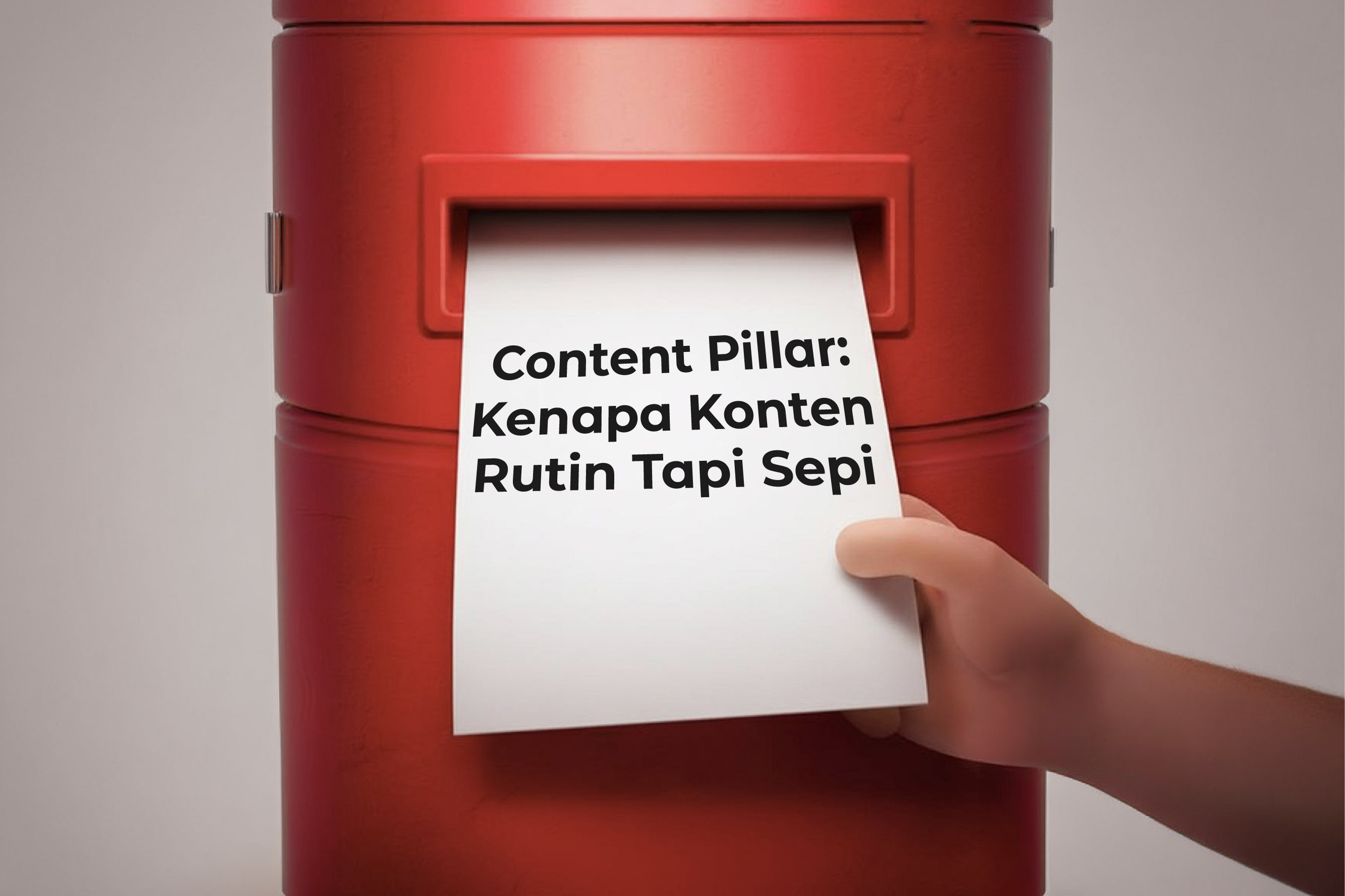 Content Pillar: Kenapa Konten Rutin Tapi Sepi