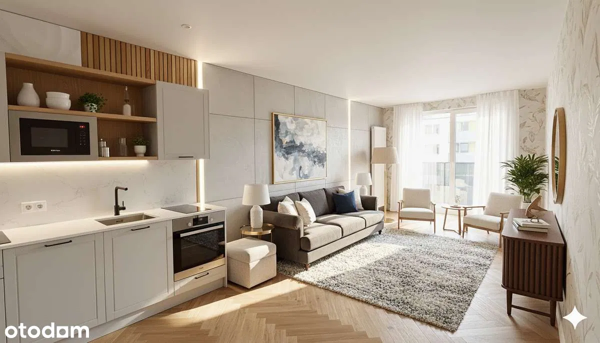 2 pokoje, SMART HOME, GARAŻ, Klimatyzacja, Zalew