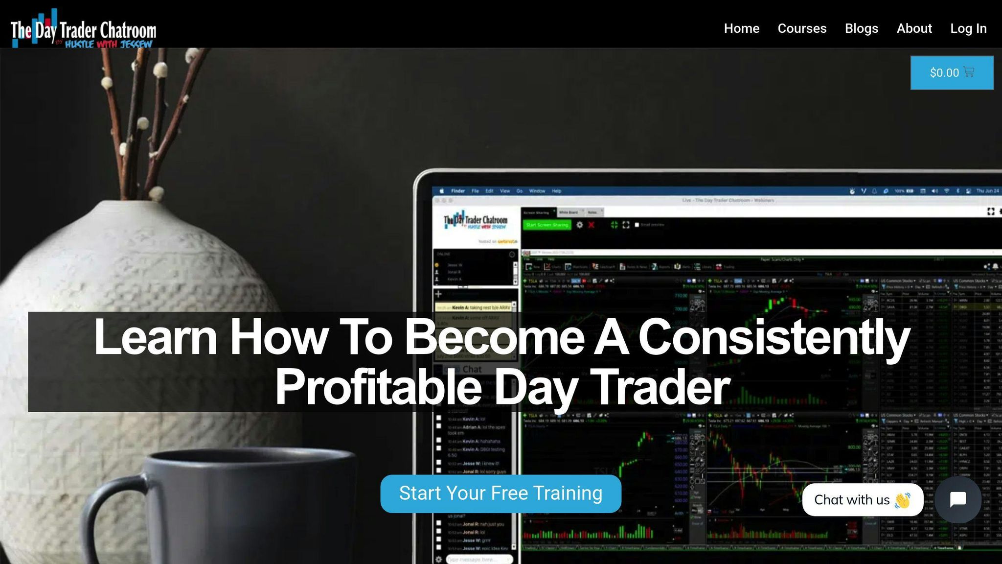 The Day Trader Chatroom