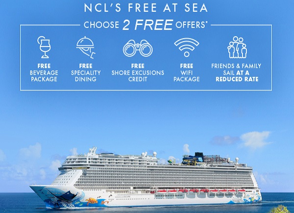 Norwegian Cruise Line Free At Sea