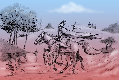 Odin Riding Sleipnir