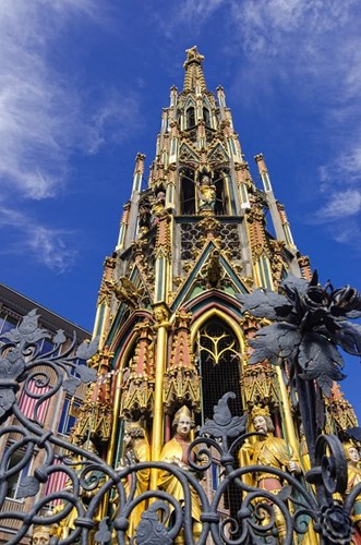 Sch�ner Brunnen Fountain, Nuremberg