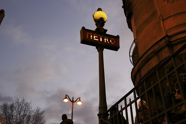 Paris Metro Station