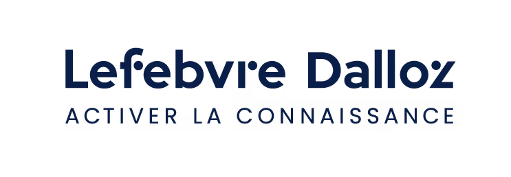 Logo Lefebvre Dalloz avec le slogan Activer la connaissance.