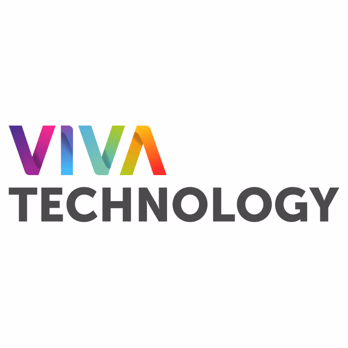 Logo de VIVA TECHNOLOGY avec 'VIVA' en lettres multicolores et 'TECHNOLOGY' en noir.