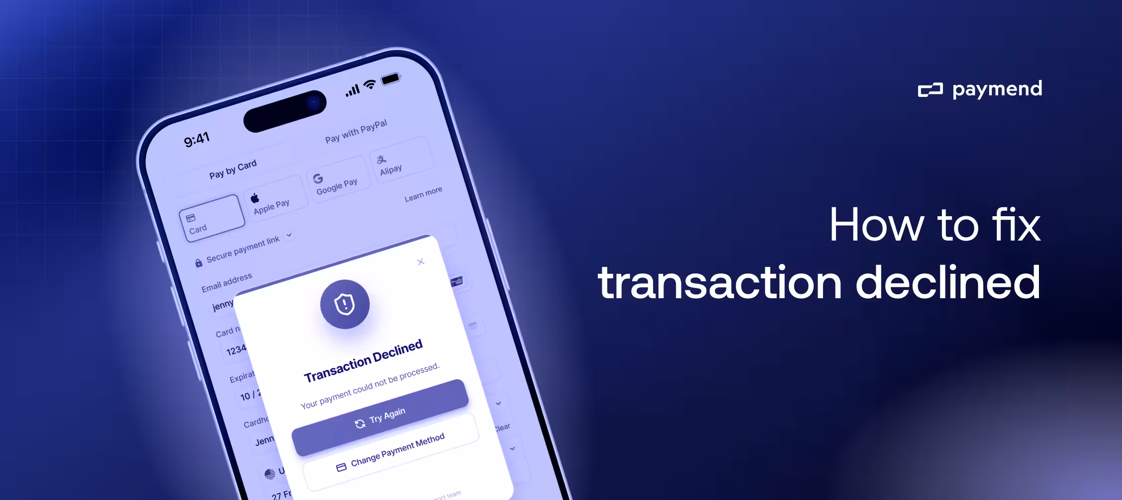 How to fix "transaction declined - gateway rejected"