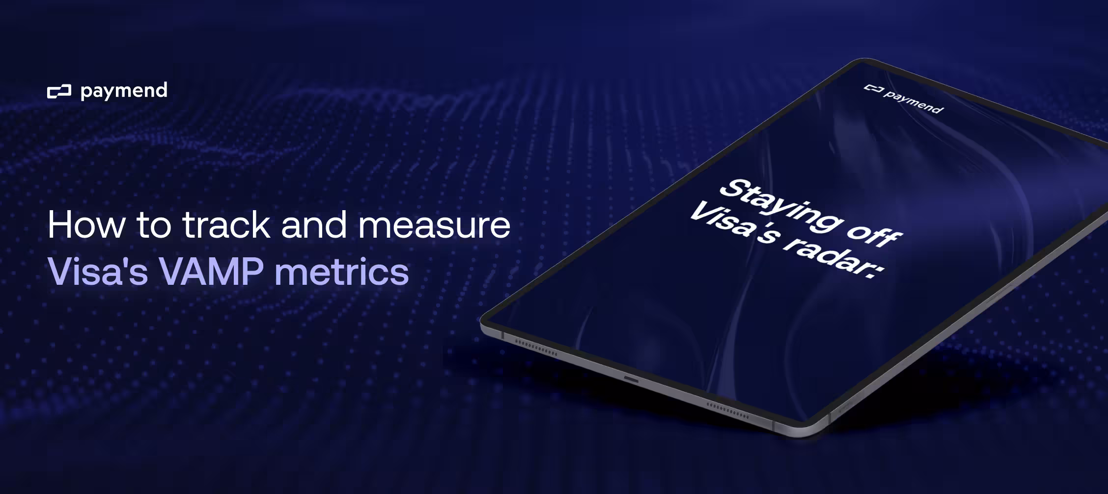 How to track and measure Visa's VAMP metrics