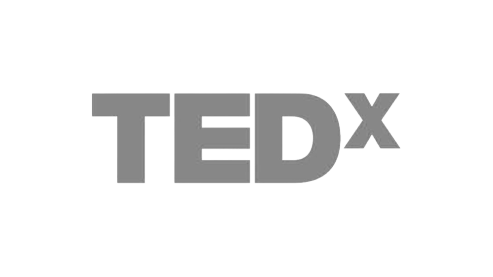 TEDx logo.
