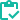 Green square icon with a white clipboard outline and a checkmark on the clipboard, symbolizing inventory or completed tasks.